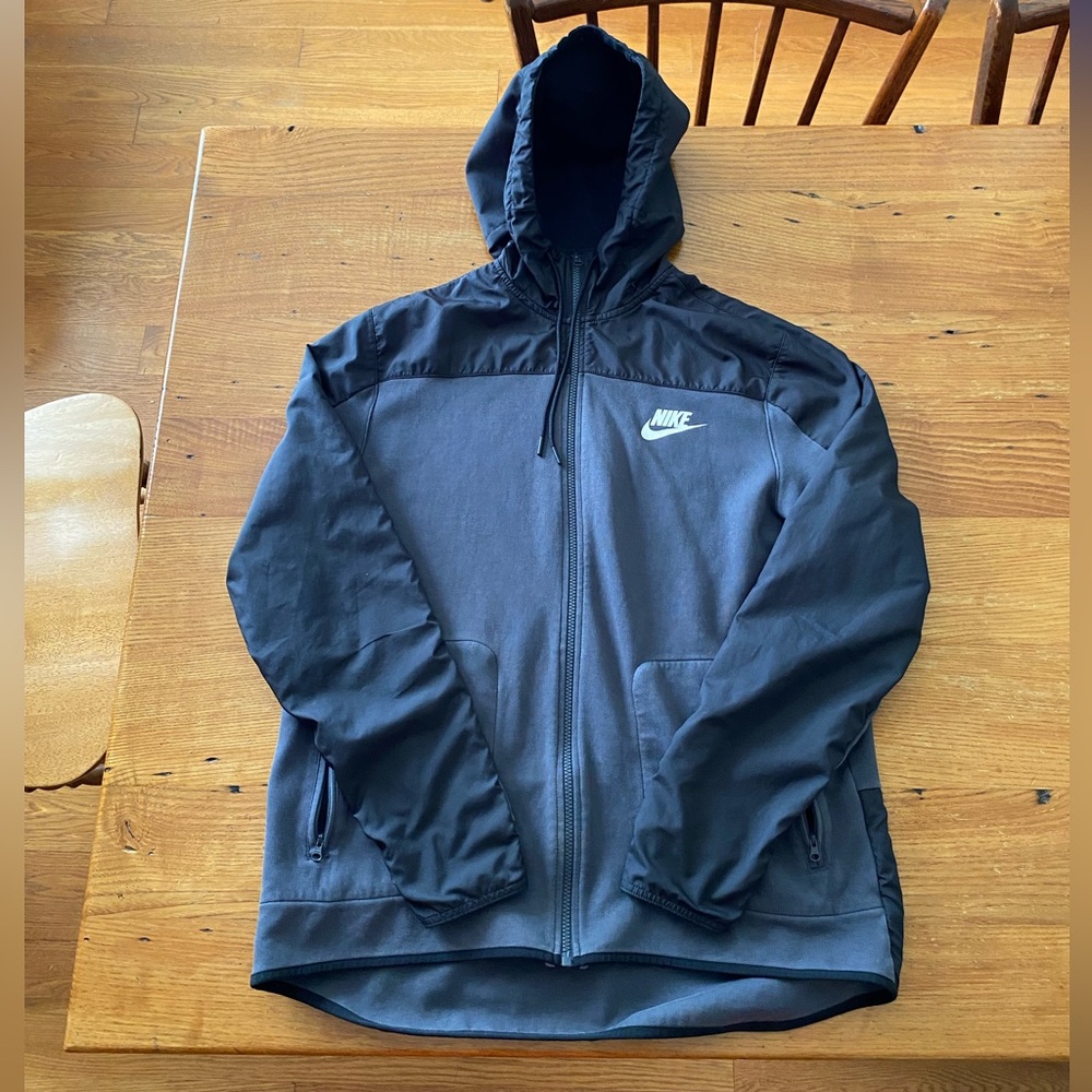 Mens lightweight zip up hoodie